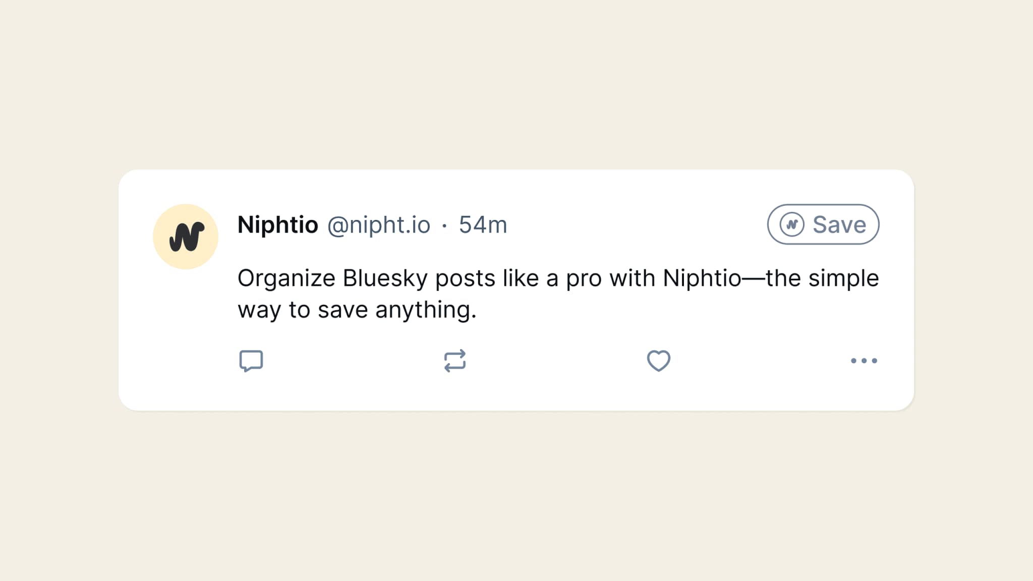 Screenshot of Niphtio website